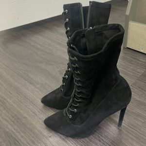 Steve Madden Satisfied Suede Boots - Size 8.5